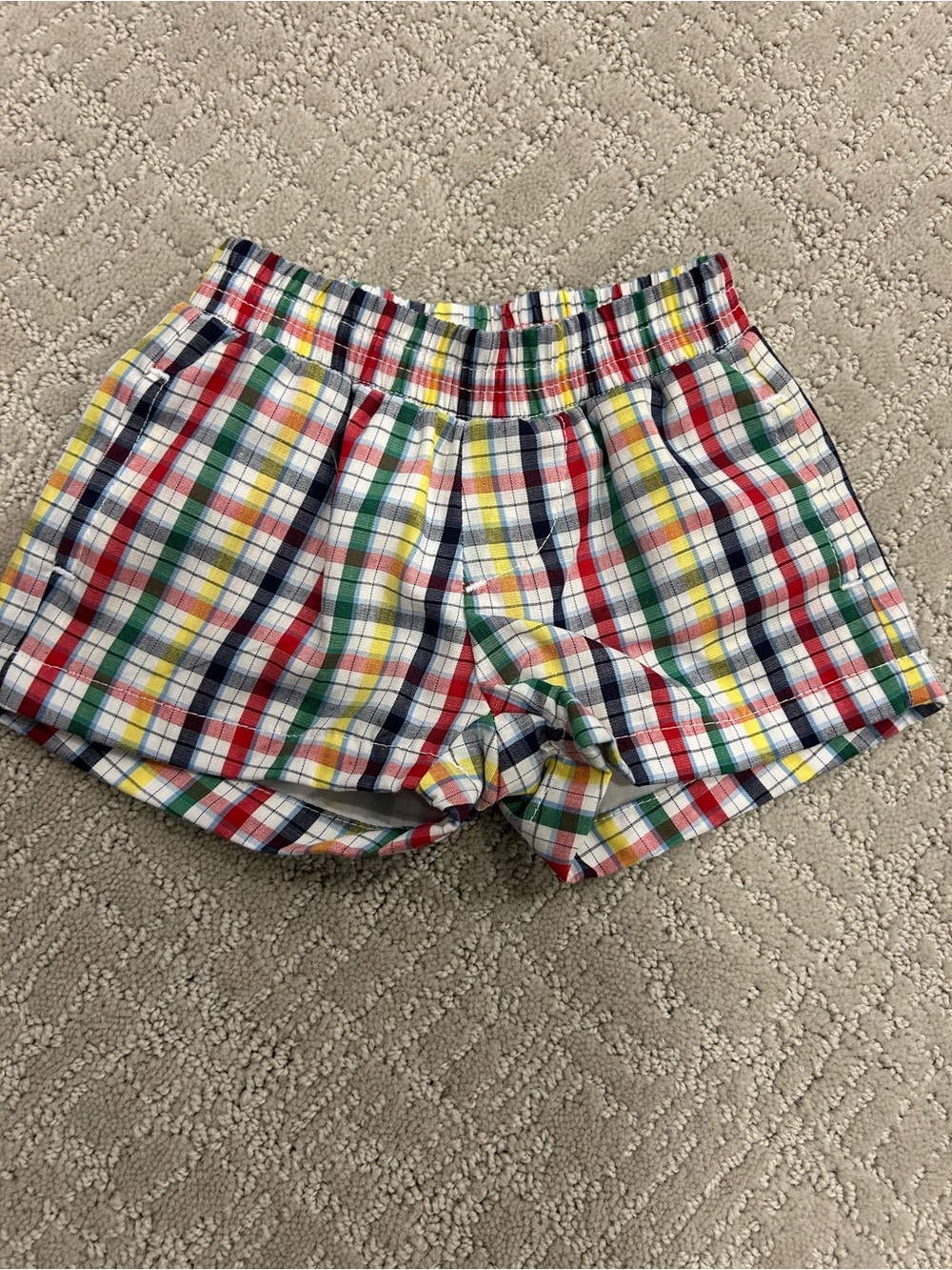 The Beaufort bonnet company TBBC Multicolor Plaid Cotton Shorts
